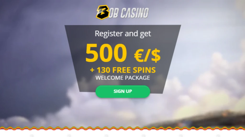 Bob Casino Featured Image