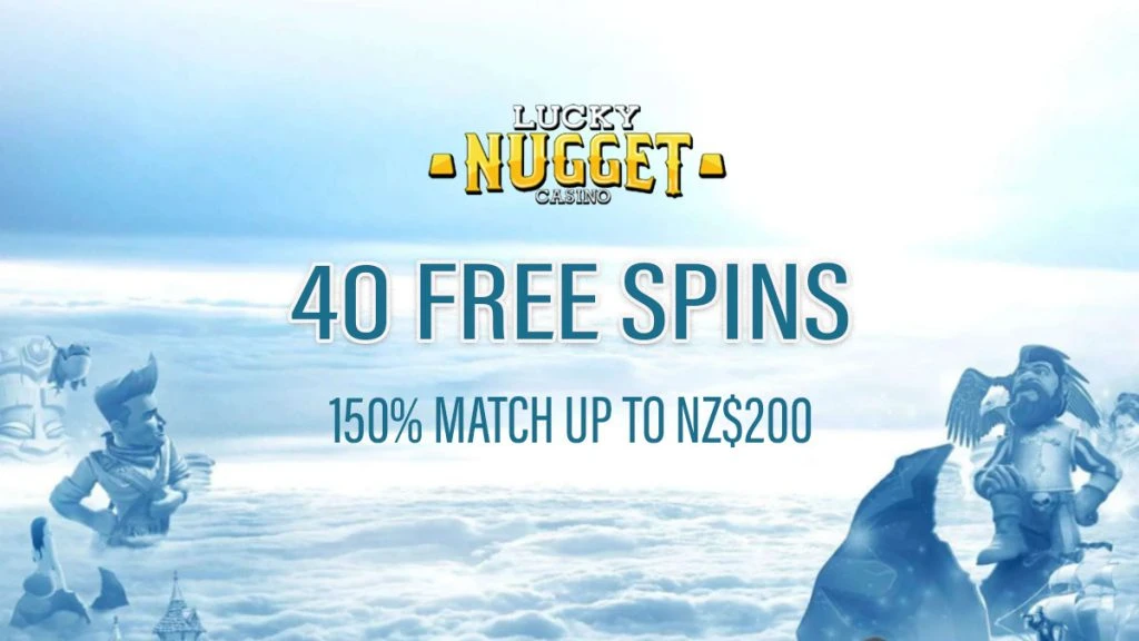 lucky nugget 40 free spins