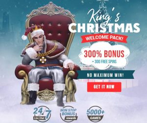king-billy 300 free spins Of xmas