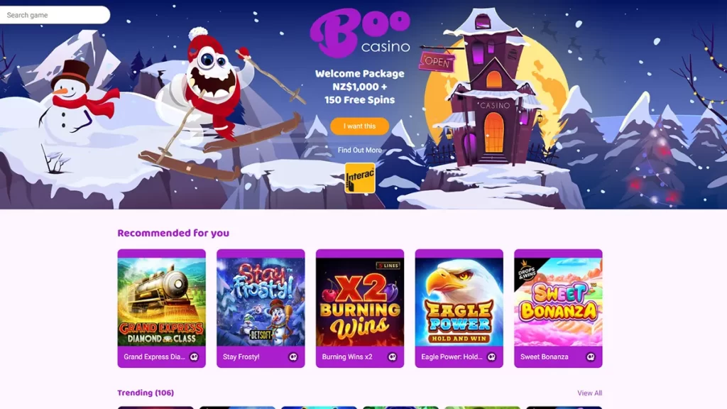 Boo Casino NZ