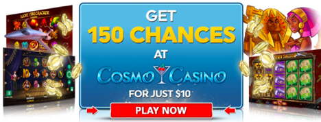 Cosmo Casino Offers 150 Free Spins
