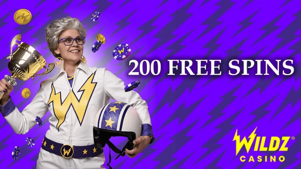 wildz casino 200 free spins