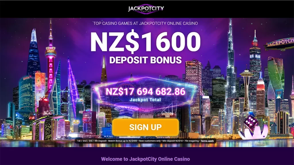 Jackpot City NZ Free Spins