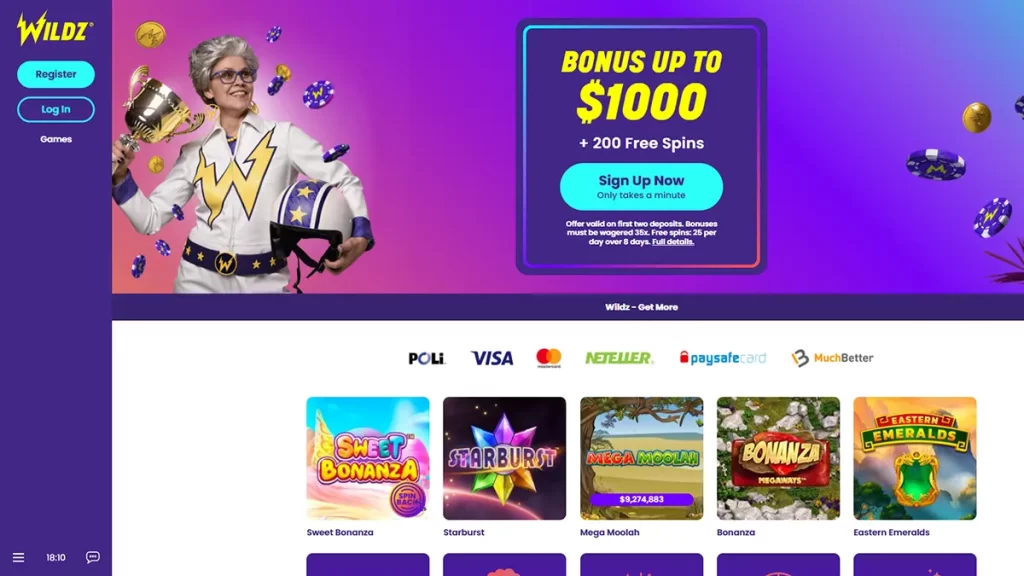 Wildz Casino NZ