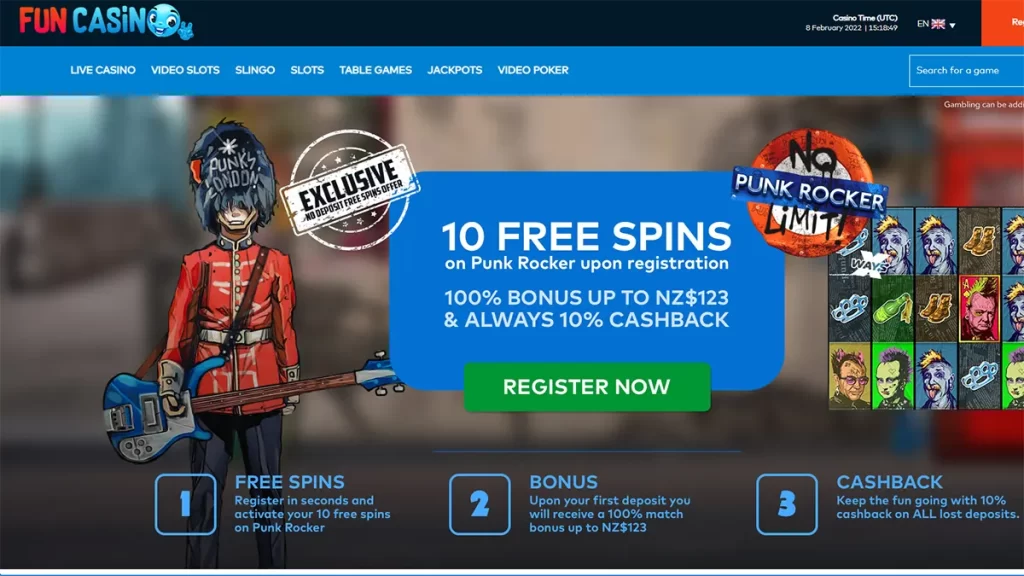 Fun Casino 111 Free Spins