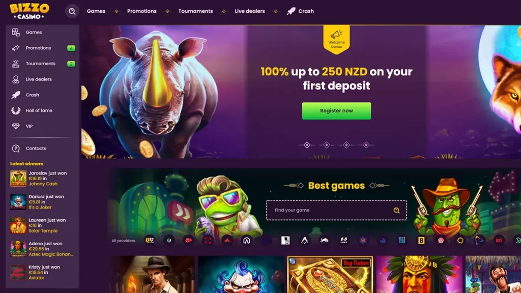 Bizzo Casino Free Spins