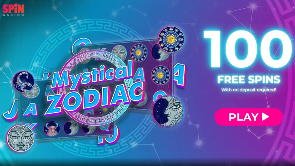Mystical Zodiac - 100 Free Spins no Deposit