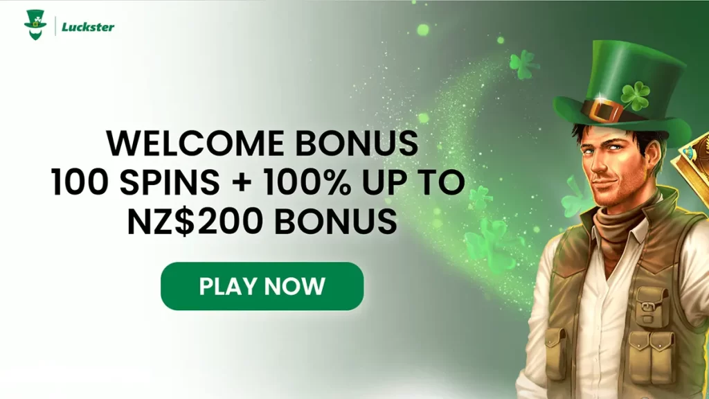 Luckster Casino 100 Free Spins Review NZ