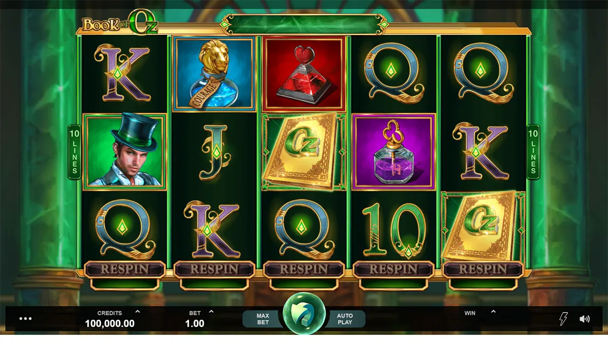 Book of Oz Slot screenshot