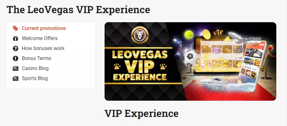 leovegas vip program