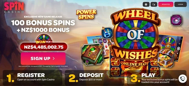 spin casino100 spins offer