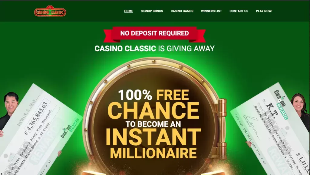 Casino Classic $1 Deposit