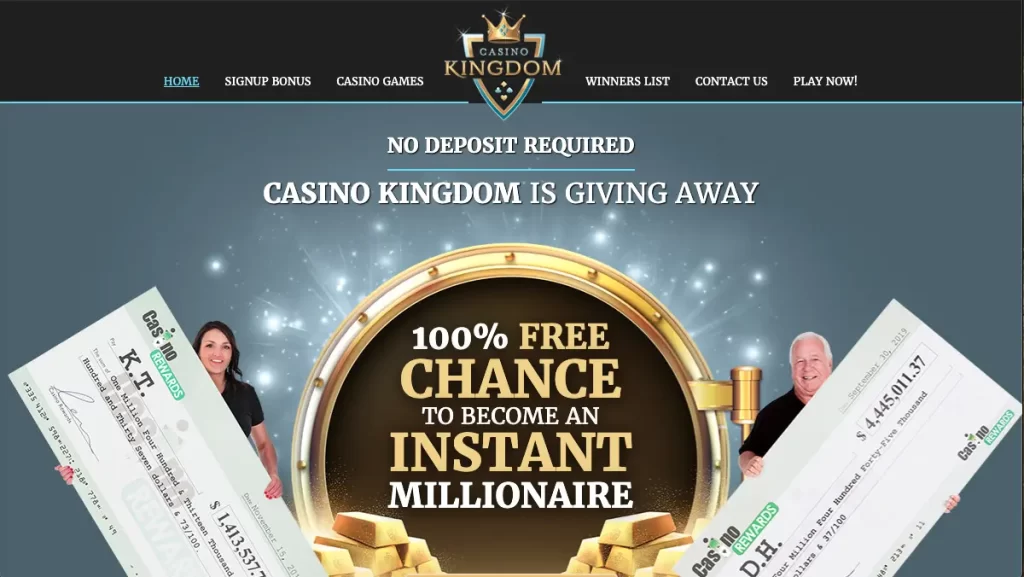 Casino Kingdom $1 Deposit