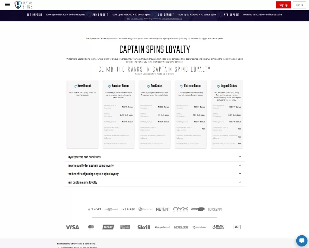 Captain spins loyalty