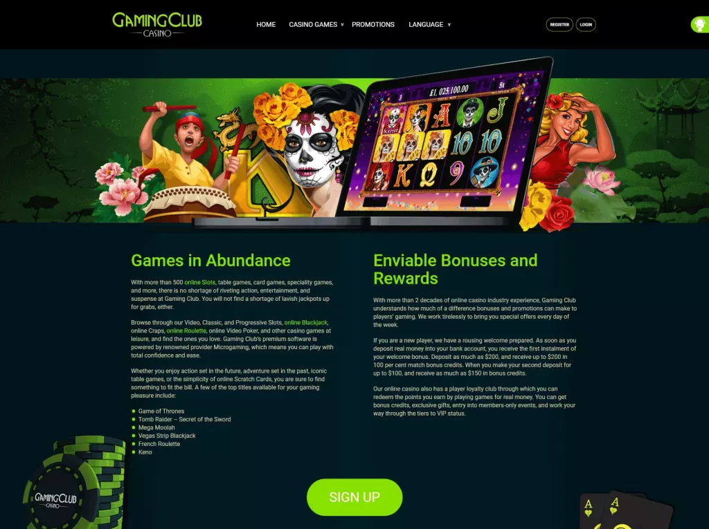 GamingClub games