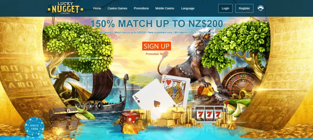 Lucky Nugget casino nz