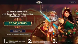Spin Palace 30 free spins for $1 deposit