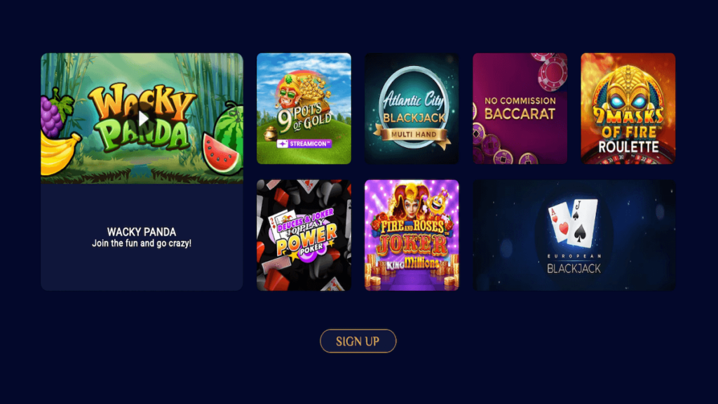 Spin Palace Casino NZ Games
