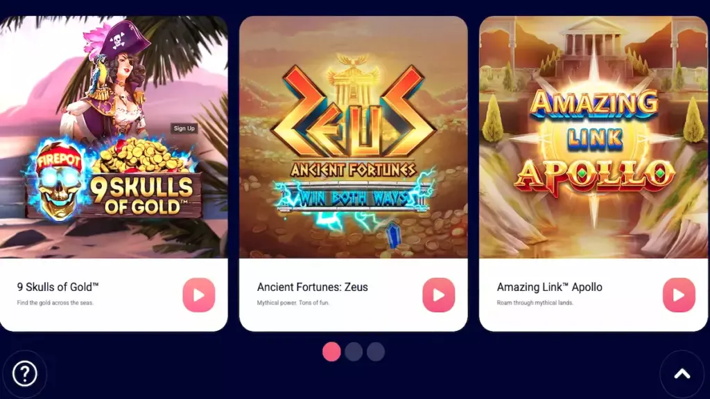 Spin Galaxy Online Slots