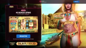 Ruby Fortune Casino 40 Free Spins for $1